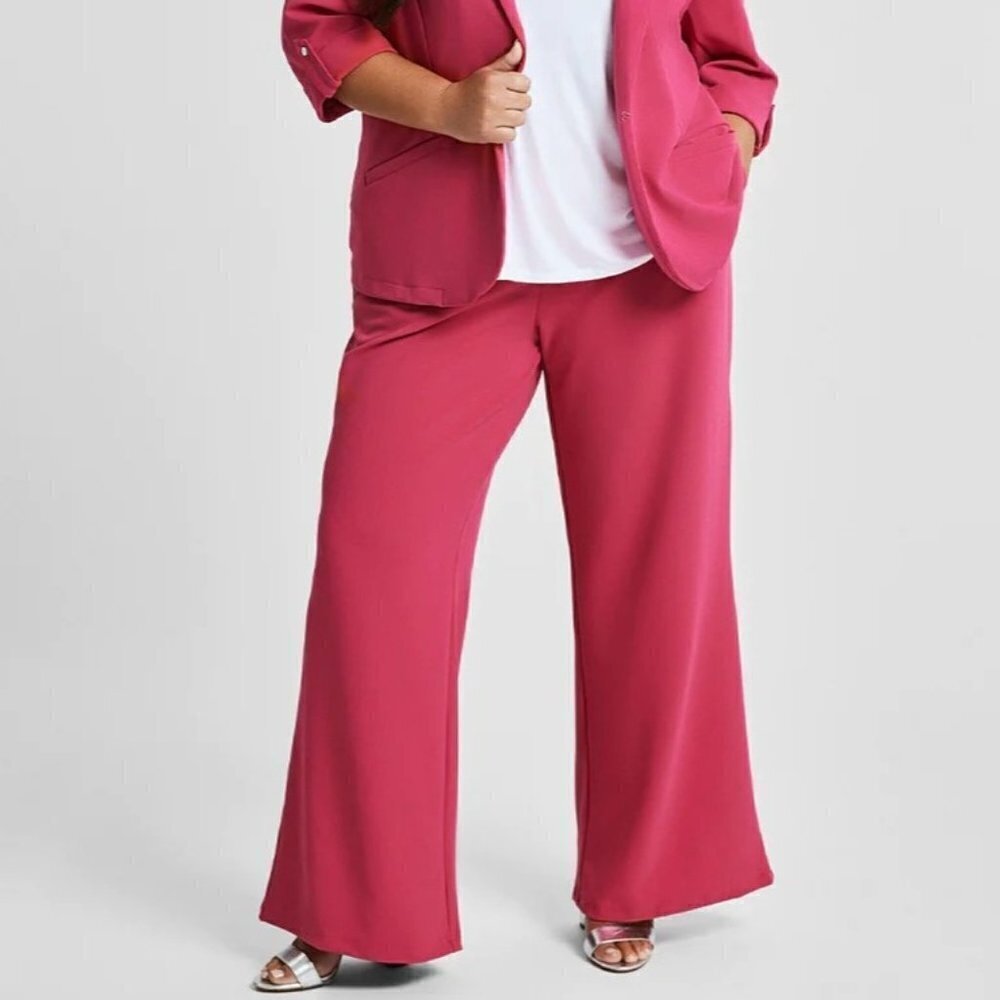Wide Leg Pant | 89th & Madison | 3X